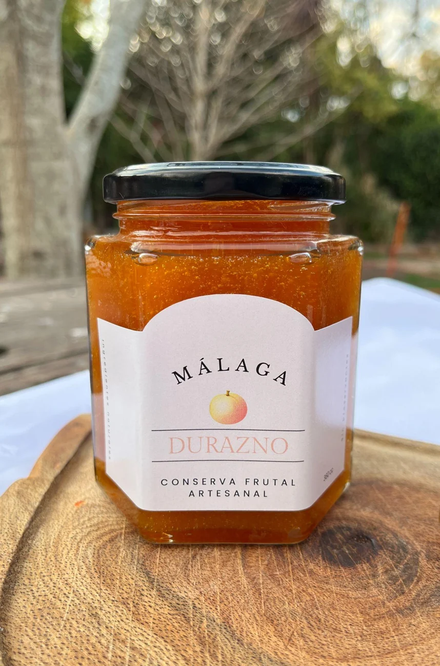 Mermelada Málaga de durazno
