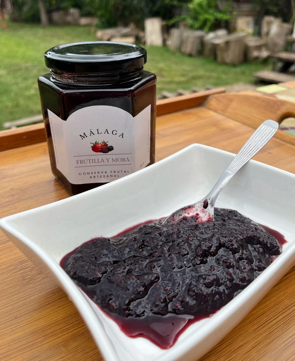 Mermelada Málaga de frutilla y mora