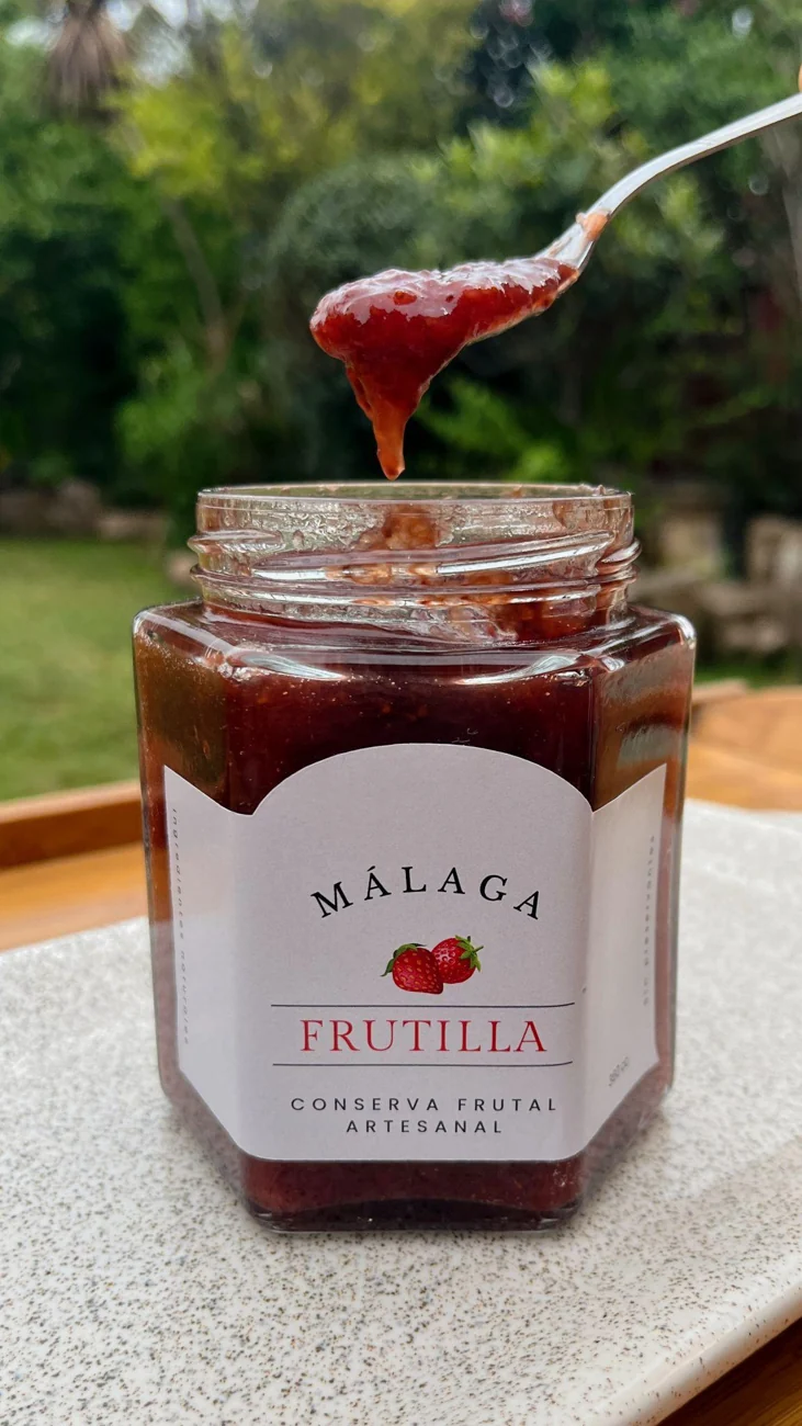 Mermelada Málaga de frutilla